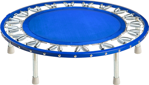 Needak Soft-Bounce Folding Rebounder (Blue)